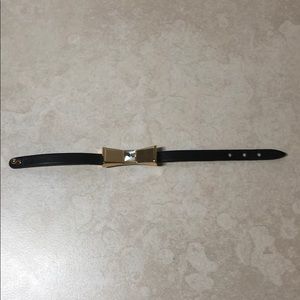 Ted Baker Leather bow tie Bracelet - worn once